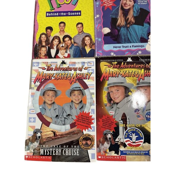 10 Mary Kate Ashley Olsen Book DVD Lot Full House Adventure Little Time Sweet 16 - Picture 4 of 8